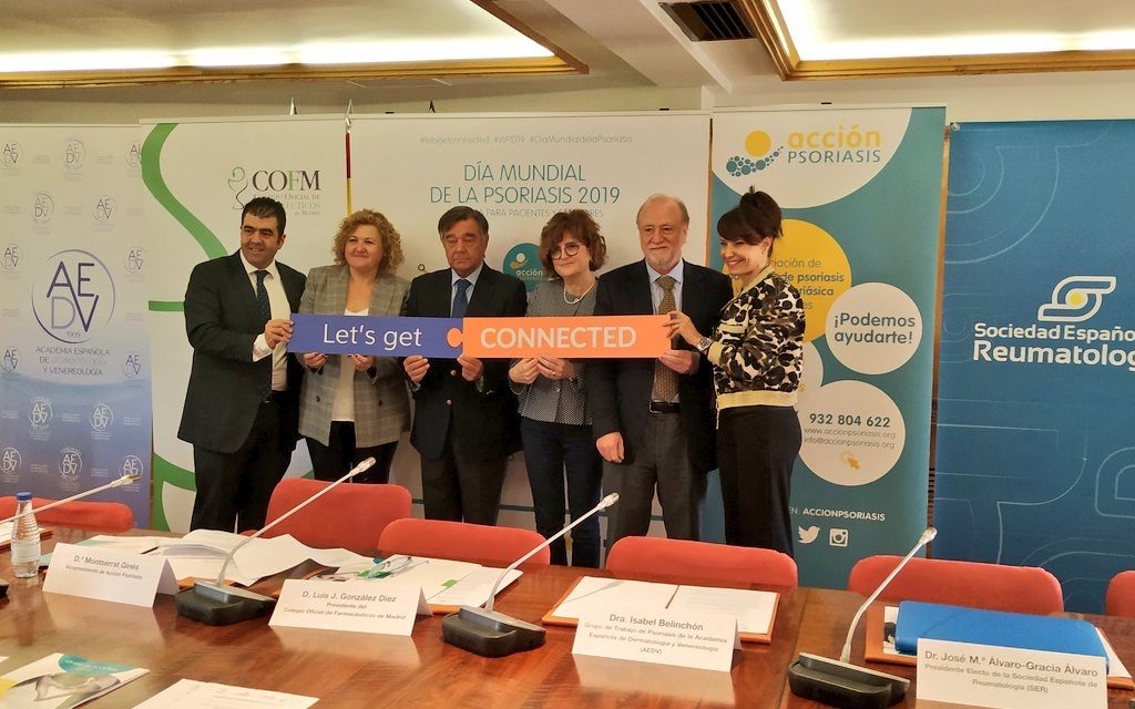 Los pacientes con psoriasis reclaman más y mejores conexiones con la enfermedad
