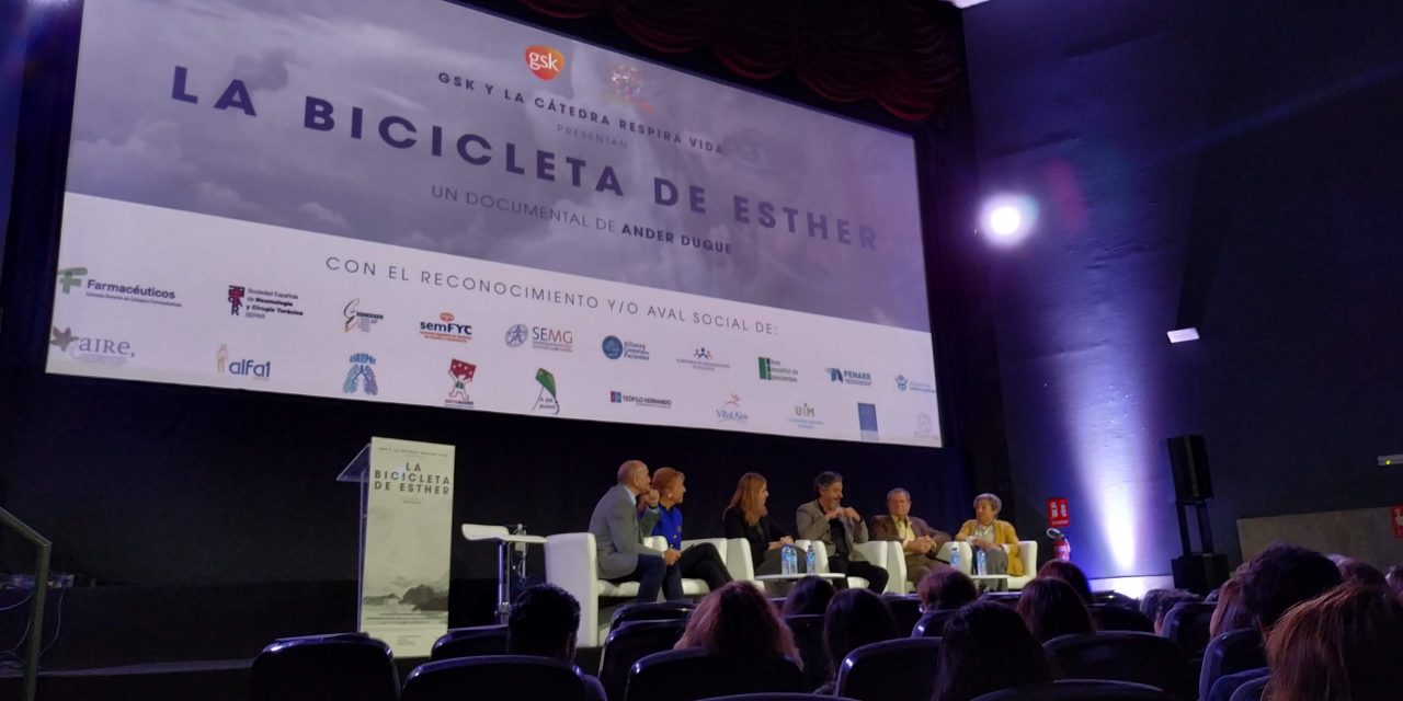 GSK y la Cátedra RespiraVida presentan el documental «La bicicleta de Esther» para concienciar sobre la epoc