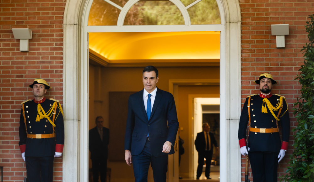 Pedro Sánchez, presidente del Gobierno de España