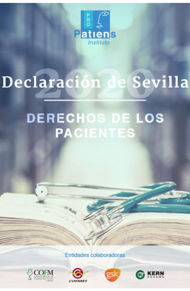 declaración de Sevilla derechos de los pacientes 2 - Instituto ProPatiens: "Declaración de Derechos del Paciente de Sevilla 2020"