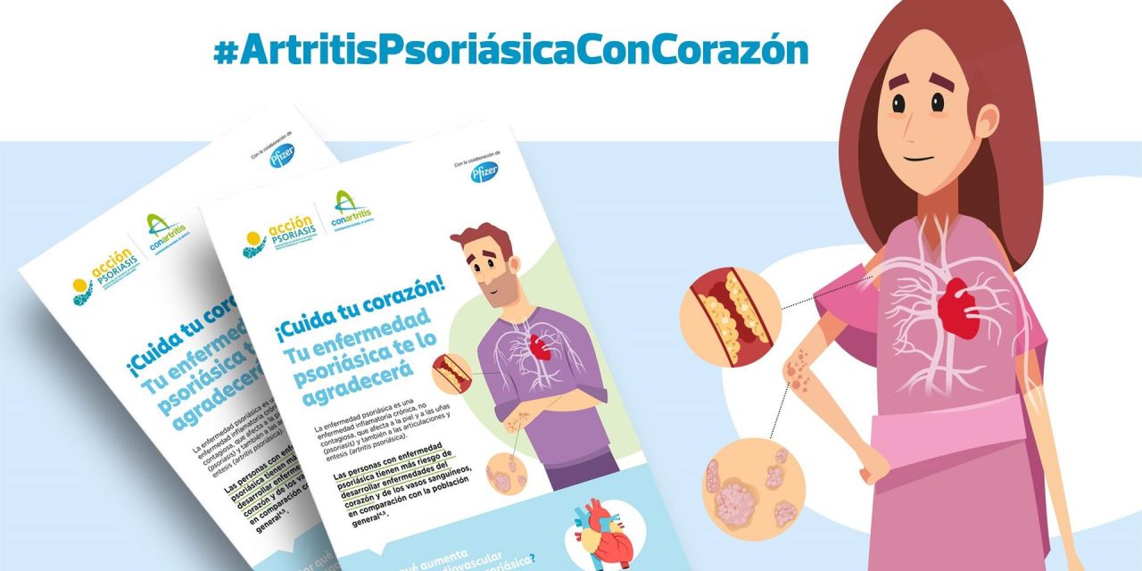 ConArtritis y Acción Psoriasis lanzan la campaña ‘Cuida tu corazón. Tu enfermedad psoriásica te lo agradecerá’