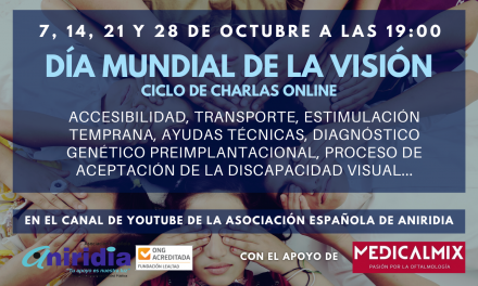 Charlas Online Gratuitas para visibilizar la Aniridia en su Día Mundial