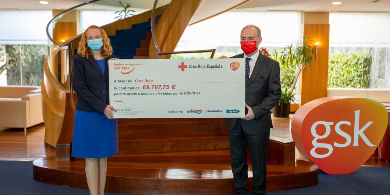 GSK entrega más de 69.000 euros a la campaña solidaria ‘Recuperando sonrisas’