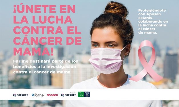 Cofares lanza una mascarilla quirúrgica rosa para apoyar la investigación en el cáncer de mama
