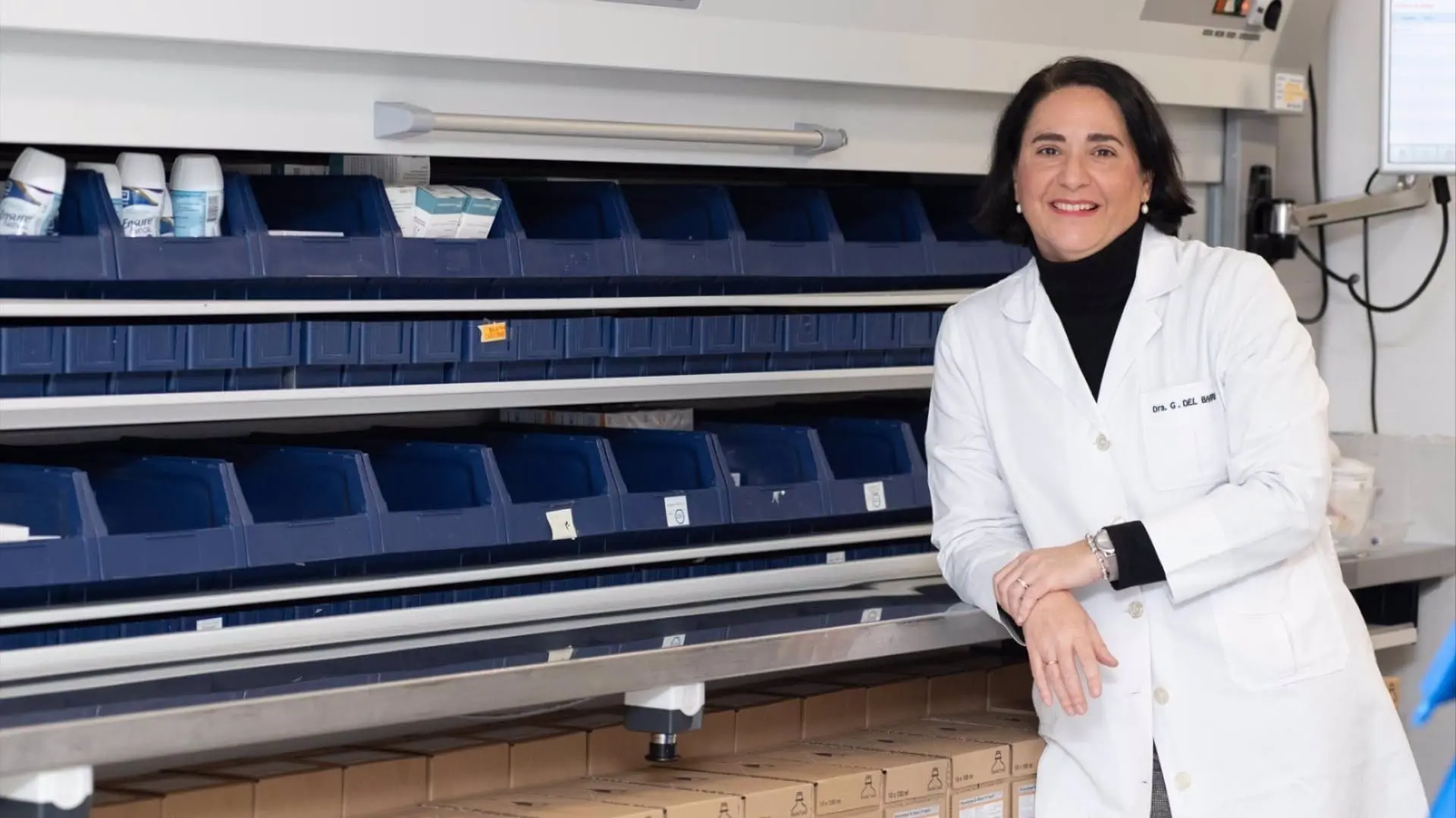 responsable del Servicio de Farmacia de la Clínica Universidad de Navarra en Madrid, Marian García del Barrio