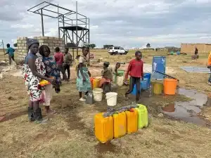 Proyecto solidario cinfa - Pozo construido por la ONG “Y os lo cuento” en Angola.